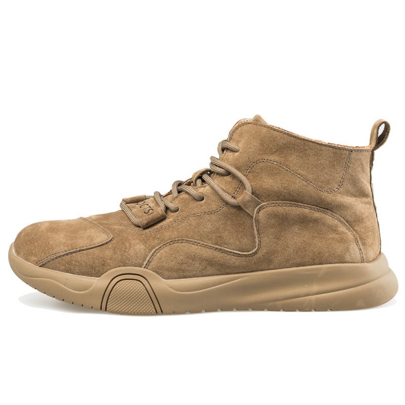 Fall 2021 new Martin boots trend fashion casual shoes tooling shoes men's trendy shoes