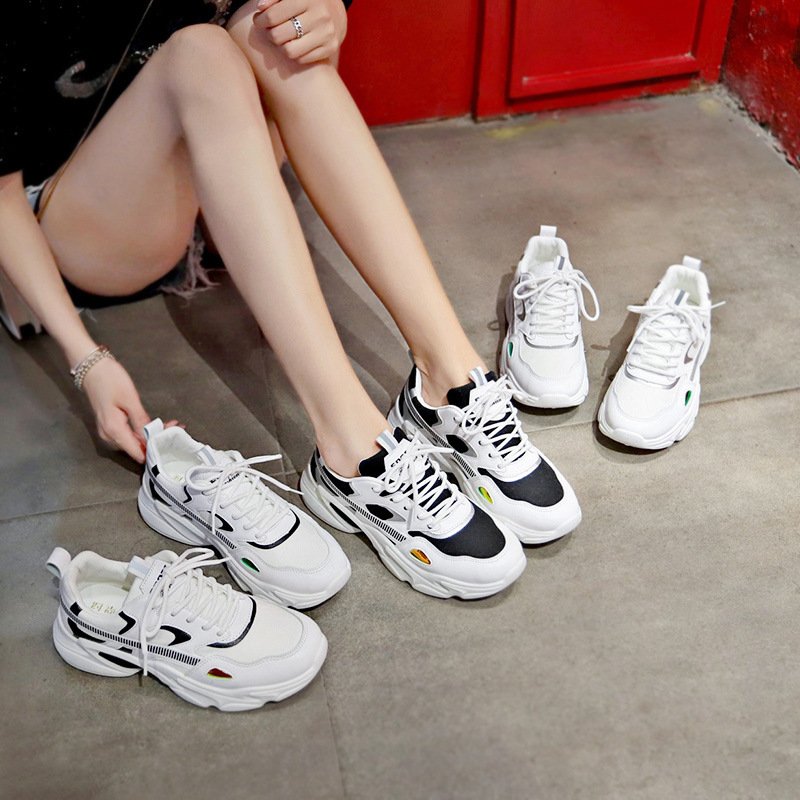 2021 spring new breathable sports shoes female female students running casual shoes women