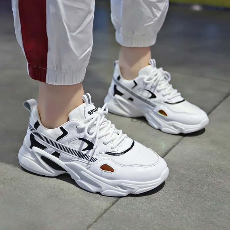 2021 spring new breathable sports shoes female female students running casual shoes women